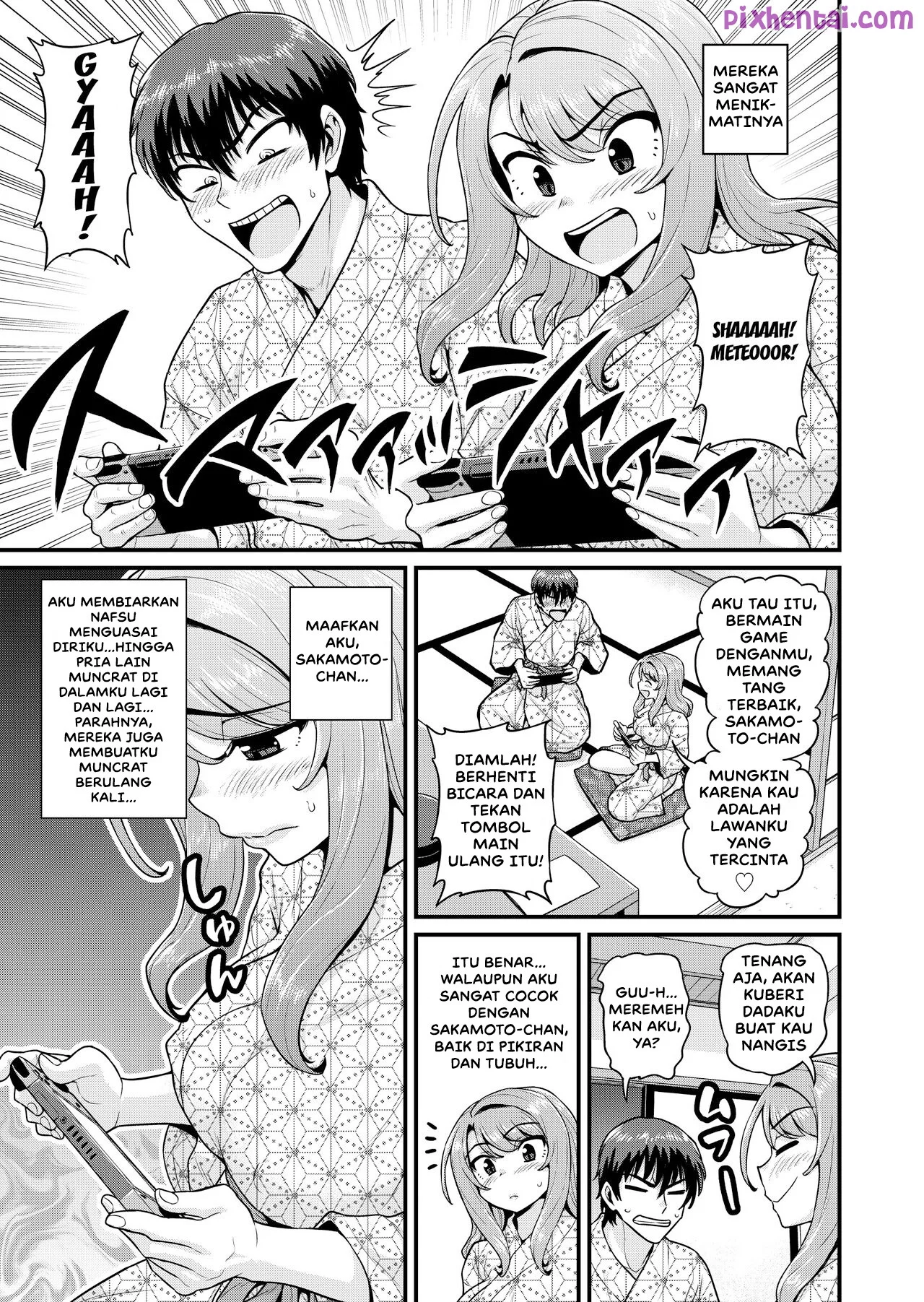Komik hentai xxx manga sex bokep That Time I Smashed My Gamer Girl Friend on A Hot Spring Trip NTR version 62